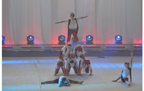 Participation gymnastes à la 4ème édition du spectacle son et lumières Art &amp; Gym :